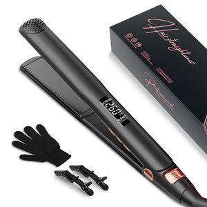 Catokan Rambut Profesional Elektrik Pelurus Rambut Keratin Treatment Lapisan Keramik 2 in 1 Layar LED - Product Image 1