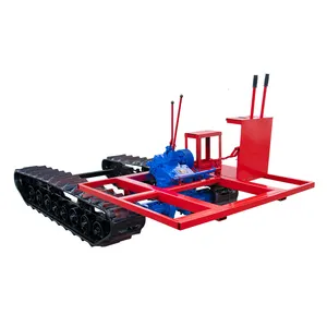 Strong bearing capacity, smooth operation, durable tracked carrier YSCb325160 Agricultural crawler chassis track vehicles