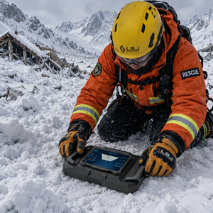 3-5 Zielverfolgungsradar Lebensdetektor LD-RII MIMO UWB Echtzeit-Positionierung Wandpersonenerkennung 100M WLAN Rettung IP65 1 Jahr - Product Image 2