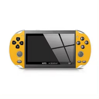 Console de jeu portable rétro X7 Plus, 10000 jeux, écran HD 4,5 pouces, double joystick, PSP GBA, vidéo portable, cadeaux, lecteur de jeux X7, 8 Go