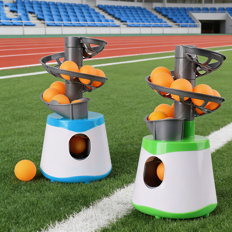 Professional Kid Beginners Portable Plastic Automatic High-Speed 9-Angle Adjust Ping Pong Ball Throwing Machine Table Tennis