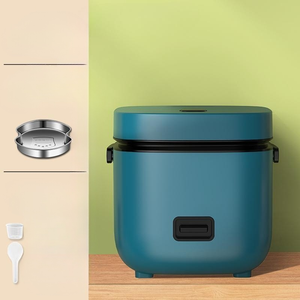 Appareils électroménagers, petits appareils de cuisine, cuiseur à riz portable avec cuiseur vapeur 1,2 L 200 W, mini cuiseur à riz, petits appareils électroménagers pour la cuisine - Product Image 2