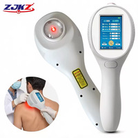 Appareil de thérapie par laser froid vétérinaire OEM 15W 810nm 980nm et thérapie par lumière rouge PBM NIR pour l'arthrite, la cicatrisation des plaies, la photobiomodulation