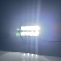5 pouces haute puissance circulaire LED travail lumière DC 10-30V 6000-6500K voiture en cours d'exécution Led antibrouillard pour Jeep camion ATV 4*4