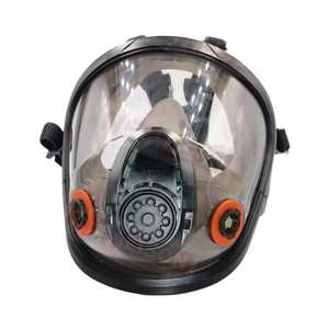 Masker Wajah bahan silikon CE polikarbonat, masker pelindung wajah penuh bahan silikon untuk industri - Product Image 1