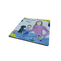 Livre cartonné pour enfants personnalisé de haute qualité, écologique, avec reliure parfaite, couverture rigide et impression sur papier d'art sur demande