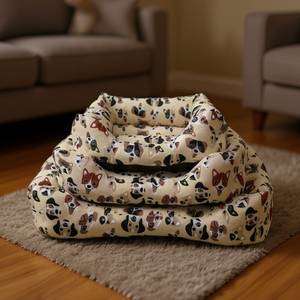 Set Letto per Animali Domestici in Tre Pezzi Imbottito in Cotone Modello YM1295 - Product Image 3