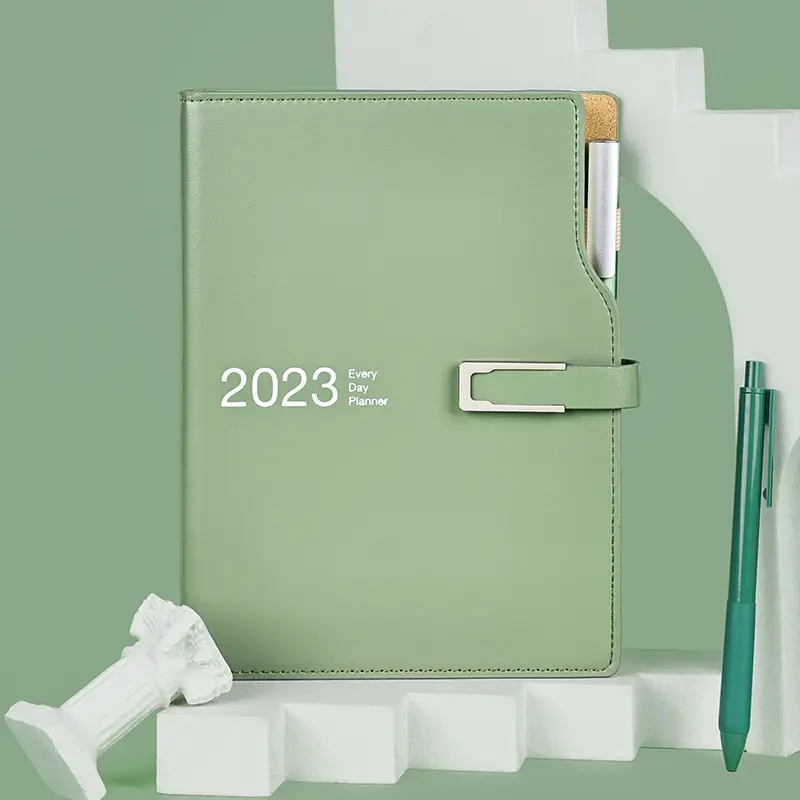 Custom Agenda 2023 Planner Diary A5 A6 Notebook Daily Journal Stationery Notepad Calendar Sketchbook Office Stationery Note BooK