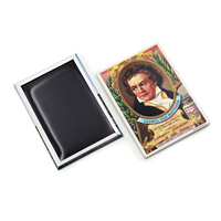 Aimants de réfrigérateur en fer blanc personnalisés avec logo et motifs, support magnétique, commande en gros, pour souvenirs de musée