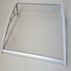 Feuille de <span class=keywords><strong>polycarbonate</strong></span> solide au design moderne Feuille de <span class=keywords><strong>polycarbonate</strong></span> creuse avec <span class=keywords><strong>profil</strong></span>é/bande en aluminium <span class=keywords><strong>pour</strong></span> auvent - Product Image 4