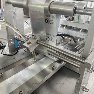 Adulte semi-entièrement automatique émulsion <span class=keywords><strong>latex</strong></span> doigtiers hommes préservatif équipement personnalisable machine d'emballage à quatre joints latéraux - Product Image 3