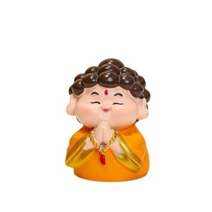 Figura de resina Zhong Kui, 2 piezas, decoración de escritorio de estilo chino moderno para oficina y regalo - Product Image 5