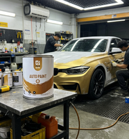Peinture automobile complète d'usine : Masterbatch de couleur, couche de finition, apprêt, couche transparente. Approvisionnement en vrac pour le commerce extérieur, peinture de réparation.