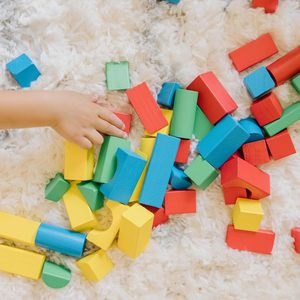 Melissa & Doug Wooden <b>Building</b> <b>Blocks</b> 100-Piece Set Sorting Stacking Toys For Toddlers Age 2 4 Years Construction Toy - Product Image 2