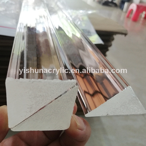 Tige triangulaire en acrylique <span class=keywords><strong>transparent</strong></span> / Tige triangulaire en plexiglas <span class=keywords><strong>transparent</strong></span> / Tige triangulaire en perspex <span class=keywords><strong>transparent</strong></span> - Product Image 5
