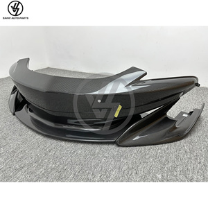 Pare-chocs avant en fibre de carbone sèche style 600LT pour McLaren 570S 540C 2015-2019, kits de carrosserie en carbone, pièces automobiles - Product Image 2