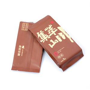 Custom Printed Food Grade Aluminum Foil Side Gusset Tea Pouch With Easy Tear Notch <strong>Laminated</strong> Packaging <strong>Bag</strong> for Tea - Product Image 5