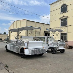 Fournisseur d'usine : Carrosse funéraire de luxe tiré par des chevaux, élégant, pour le transport de cercueils dans les cimetières et les églises - Product Image 2