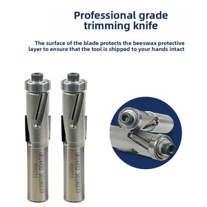 <strong>3</strong>-Flute PCD Diamond Cutter <strong>Router</strong> <strong>Bit</strong> <strong>3</strong>+<strong>3</strong> Spiral Straight <strong>Bit</strong> With Tungsten Steel Body <strong>CNC</strong> ODM Trimming Cutter Coating - Product Image 3