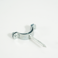 Collier de serrage réglable avec vis carrée Colliers de serrage sans ressort en caoutchouc Clips fendus