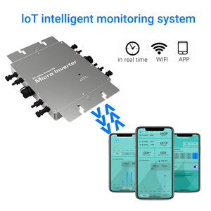 Microinversor Solar LOVSUN de <span class=keywords><strong>2400W</strong></span>, Impermeable IP68, <span class=keywords><strong>Inversor</strong></span> de CA de 50/60Hz - Product Image 4