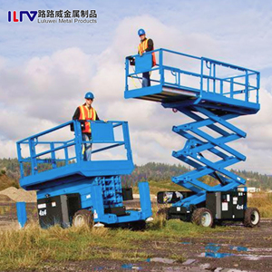 Plateforme <span class=keywords><strong>de</strong></span> travail aérienne mobile hydraulique à <span class=keywords><strong>ciseaux</strong></span> autopropulsée électrique tout-terrain - Product Image 4