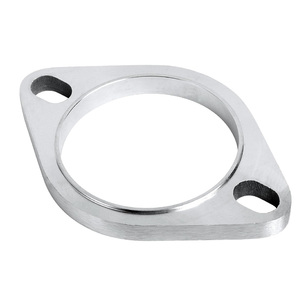 Kit de raccord de collecteur d'échappement universel de <span class=keywords><strong>3</strong></span> pouces pour tuyau de 76 mm de diamètre extérieur, bride en acier inoxydable à <span class=keywords><strong>2</strong></span> boulons avec joint, boulon d'échappement et ressort - Product Image 2