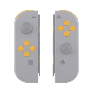 EXtremeRate Gaming Accessories Yellow 21in1 Replacement Full Button Kits for Nintendo <b>Switch</b> & NS <b>OLED</b> - Product Image 4