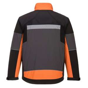 PORTWEST - CH15BKOM Veste de tronçonneuse professionnelle en chêne noir/orange-VESTES DE TRAVAIL EAN 5036108361465 VESTES SOFTSHELL TOUTES SAISONS - Product Image 2