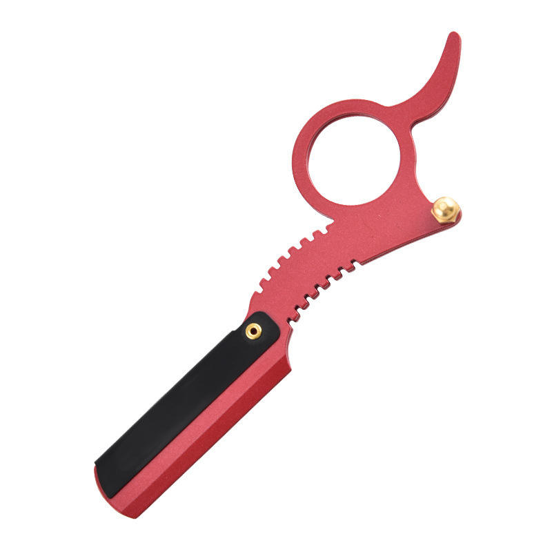 Single-finger razor - red