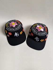 Gorro de Mujer con Diseño Floral Retro 2026, Gorra Plana con Bordado de Flores - Product Image 2