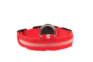 Collar luminoso de seguridad para perros, luminosos, impermeables, con luz intermitente, para la noche - Product Image 4