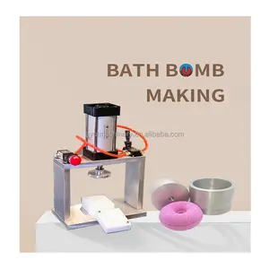 2024 Hot sale manufacturer supply multi bath fizzy bombs shampoo bar press making forming machine with Customized mold