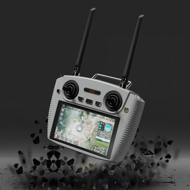 for Skydroid G12 Portable Long Range Remote Controller 1080P Screen 30km 2.4GHz 5.8GHz Flight Remote Control for FPV Drone