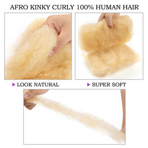 BLT 2024 recién llegados <span class=keywords><strong>cabello</strong></span> humano afro rizado a granel 613 # <span class=keywords><strong>extensiones</strong></span> <span class=keywords><strong>de</strong></span> longitud <span class=keywords><strong>cerca</strong></span> <span class=keywords><strong>de</strong></span> mí para estilos <span class=keywords><strong>de</strong></span> micro giro en venta - Product Image 3