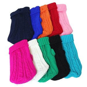 Warm Pet <b>Clothes</b> <b>for</b> Dogs <b>Cats</b> Autumn Winter Small Dogs Clothing Puppy <b>Cat</b> Coat Jacket Solid Color Pet Dog Sweater - Product Image 2