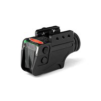 Lumière laser tactique rouge et verte 500 lumens LED lumière blanche combinée lampe de poche légère pour accessoires de chasse
