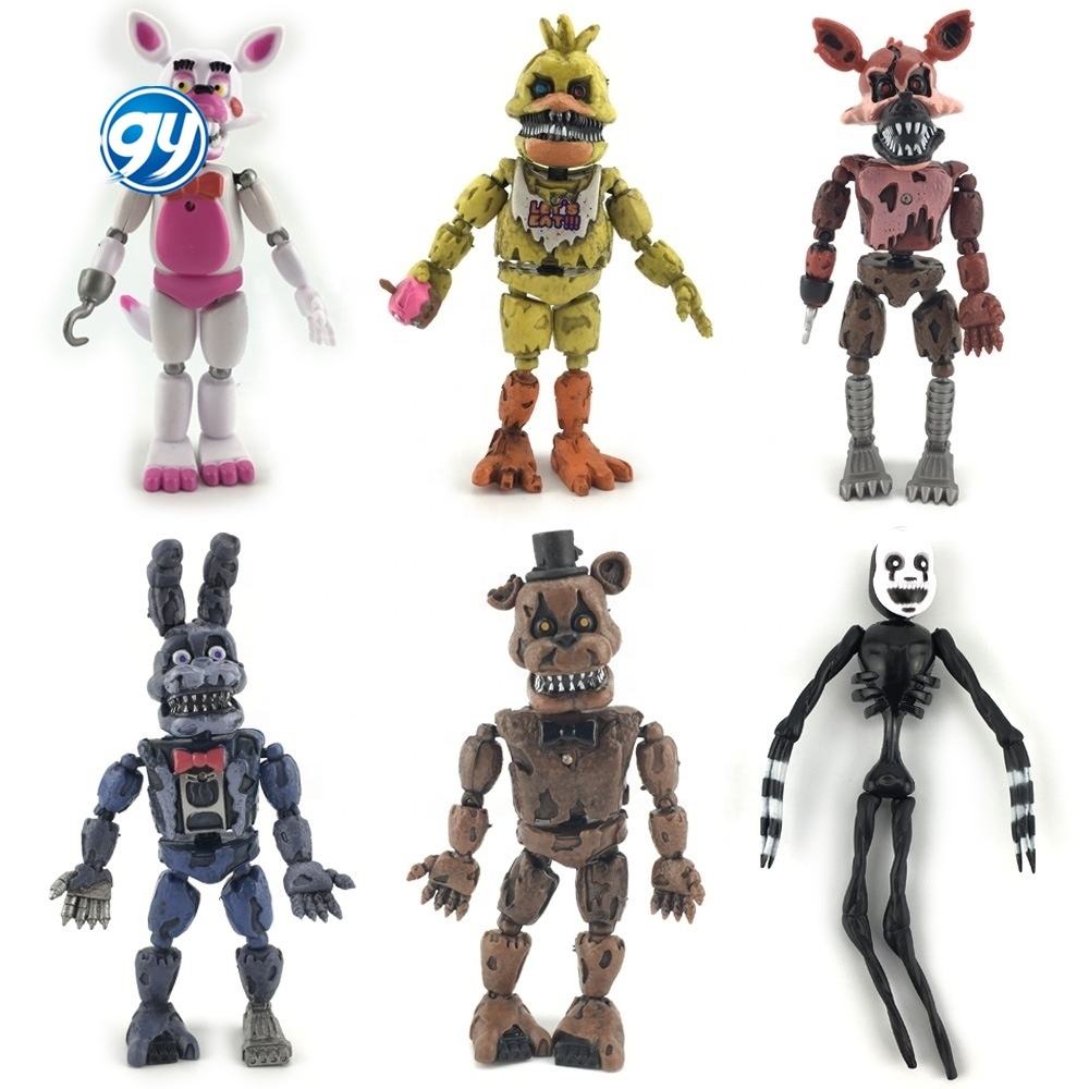 GY6個/バッチ6世代フレディおもちゃでの5泊ギフトコレクティブドール