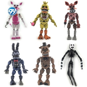 GY 6pcs/batch 6 Génération <span class=keywords><strong>Five</strong></span> Nights <span class=keywords><strong>at</strong></span> <span class=keywords><strong>Freddy</strong></span> Toys Gift Collective Dolls Party Decor Fnaf Action Figures PVC <span class=keywords><strong>Anime</strong></span> Unisex - Product Image 2