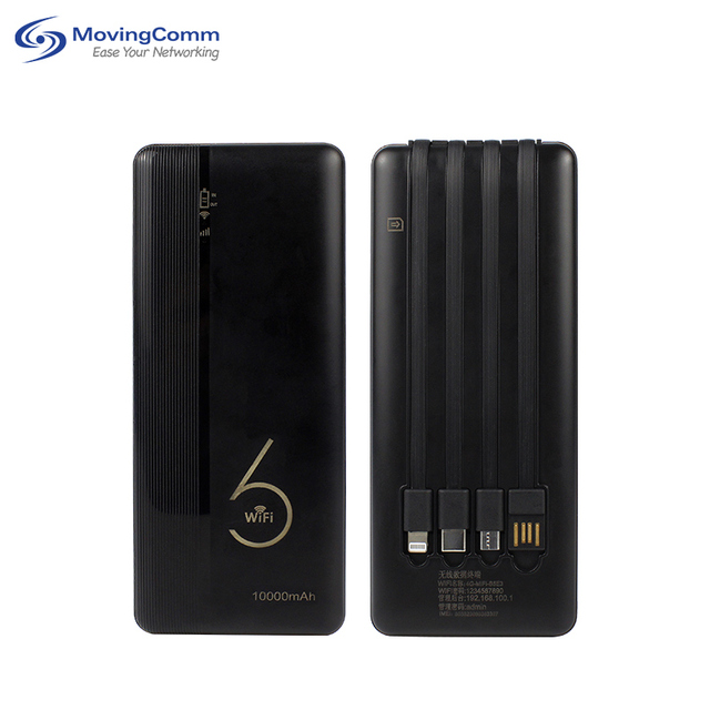 RTS 4G Cat4 Wifi6 Mifis Pocket Wifi Esim Portable Router Lte 4G Mobile Unlocked Wireless Small 10000mAh Wi-Fi With Power Bank