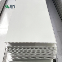 Materiales de Construcción, Panel de Pared y Techo de PVC, Lámina de Panel de PVC para Decoración del Hogar