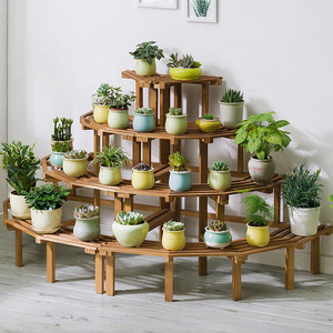 Flower stand/<b>shelf</b>, floor-standing planter/succulent planter stand for balcony/living room, multi-tiered design, 2026 new style. - Product Image 3