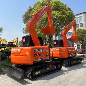 HITACHI เครื่องขุด ZX70ตีนตะขาบไฮดรอลิก HITACHI 70เครื่องขุด ZX65 Zx60 ZX55 ZX50 ZX75มือสอง - Product Image 4