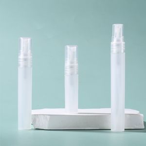 En stock bouteilles de parfum vides en plastique PP en forme de cylindre de 3ml 5ml <span class=keywords><strong>8ml</strong></span> 10ml avec joint de pulvérisateur de pompe - Product Image 5
