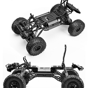 Voiture RC d'escalade SJY-P10A12 à l'échelle 1/10, vitesse élevée de 12 km/h, puissance élevée 2,4 GHz, voiture de drift à quatre roues, voiture électrique télécommandée - Product Image 5