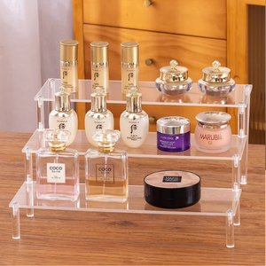 Cửa hàng trang trí đám cưới Nước hoa đa tầng <span class=keywords><strong>Acrylic</strong></span> bước hiển thị giá truy cập đứng - Product Image 6