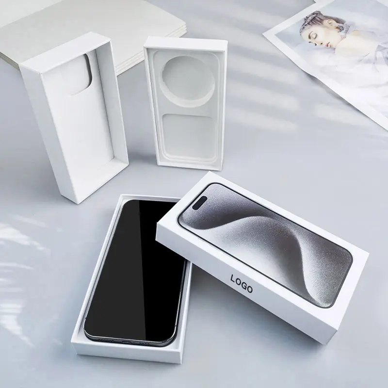 Scatola di imballaggio all'ingrosso del telefono cellulare sigillare scatola vuota 15 15 Pro 15 Pro max scatola di imballaggio