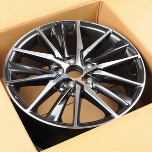 HRW PROJECT Jantes forgées Hyper Black multi-rayons pour voiture de course, en alliage d'aluminium brossé et poli, 2 pièces, 18-22 pouces, ajustement universel, Nouveau - Product Image 3
