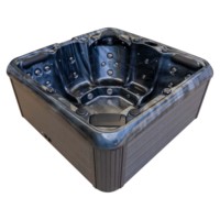 Spa de massage extérieur 5 personnes avec jets d'hydrothérapie et d'air, pour la détente à domicile, Fourniture directe usine JW-2233