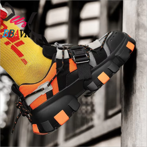 Chaussures de sport décontractées pour hommes à plateforme surélevée, style tendance, vente en gros d'usine - Product Image 4